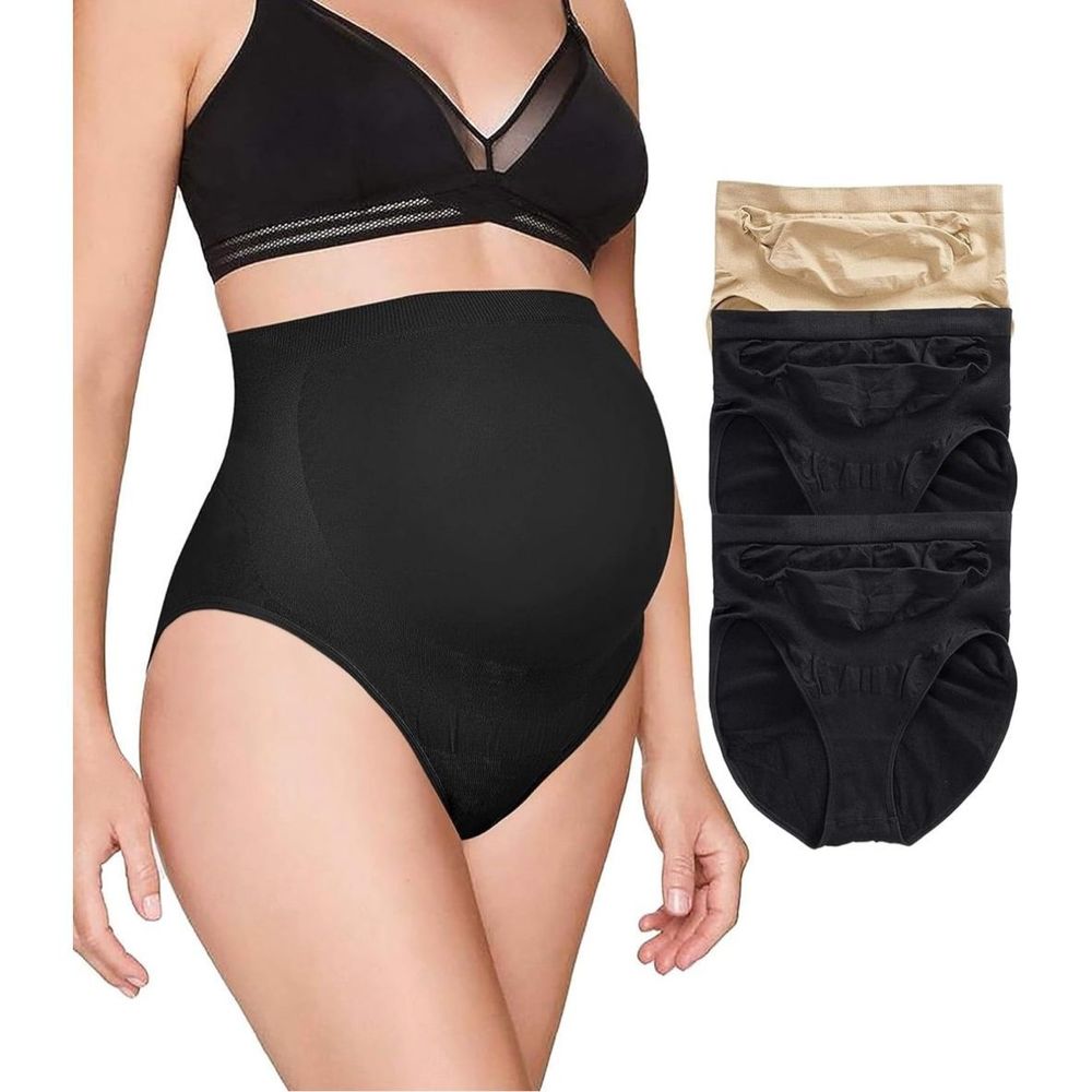 BRABIC Women's Seamless Maternity Panties